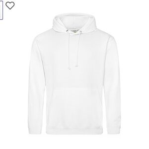 perfect game apparel SOFT TOSS unisex  HOODIE white